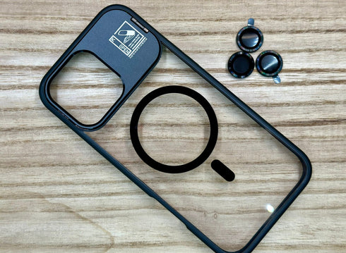 COVER PREMIUM CLEAR PRO MAGNETICO + BUMPER
